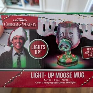 Christmas Vacation Light-Up Moose Mug